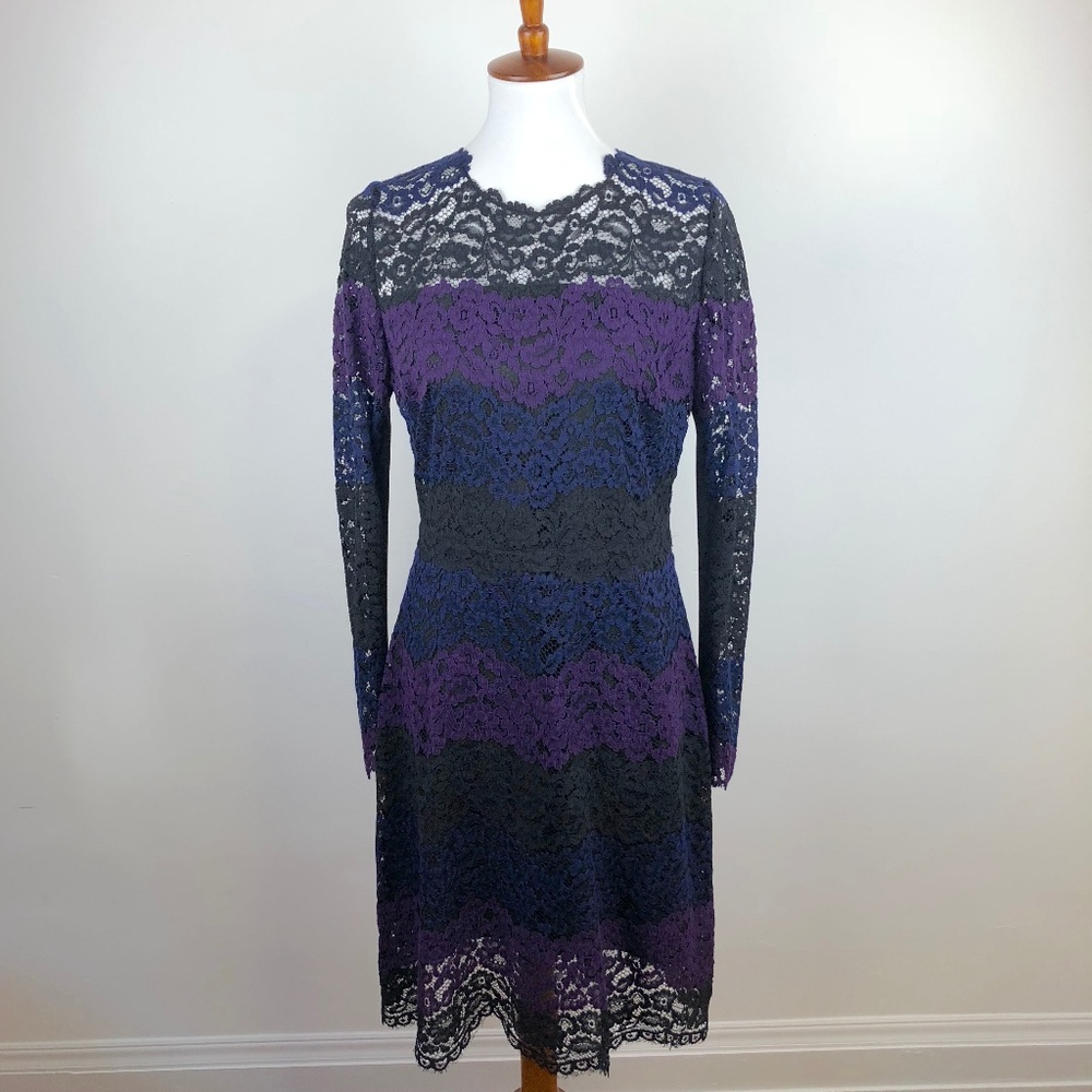 NWT Elie Tahari Ophelia Lace Dress, szs 8 & 10